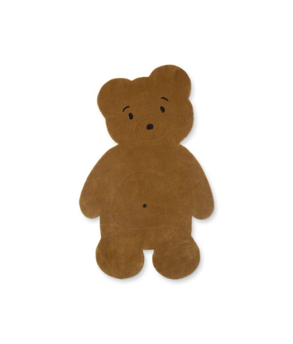 Liewood, Jena tæppe til børneværelset, Mr Bear golden caramel mix