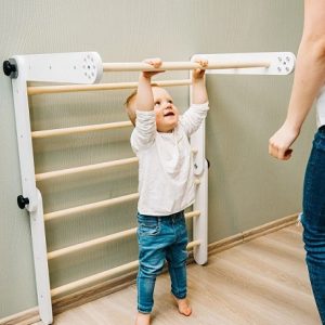 Klatrestativ til børneværelset, hvid