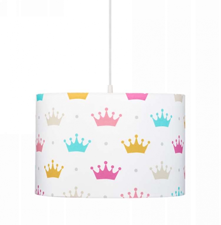 Loftlampe princess crowns