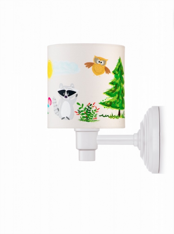 Væglampe forest friends - Billede 2