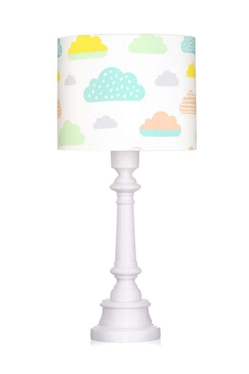 Bordlampe pastel clouds