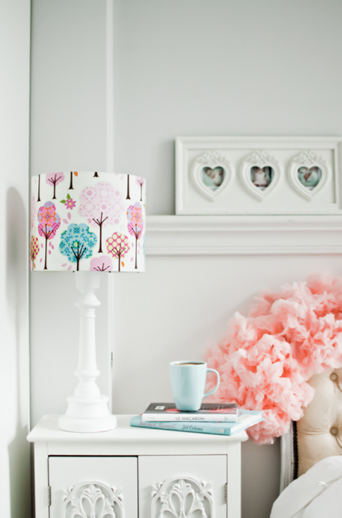 Bordlampe fairy tail forest - Billede 2