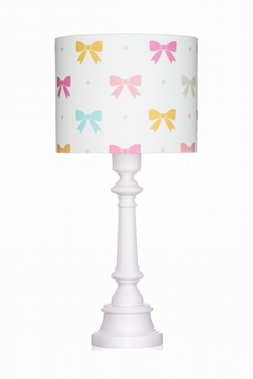 Bordlampe princess sløjfer