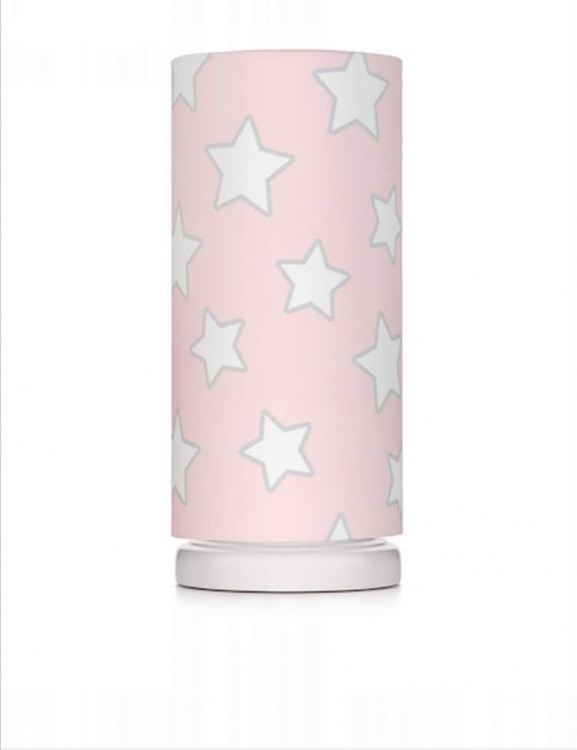 Sengelampe pink stars
