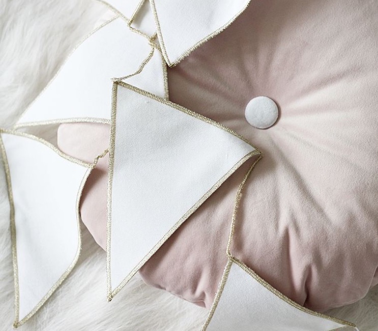 Hvid Vimpel Cotton & Sweets