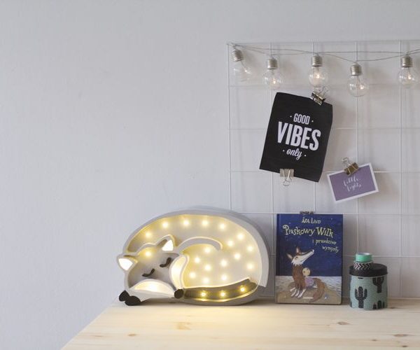 Little Lights, Natlampe til børneværelset, Ulv