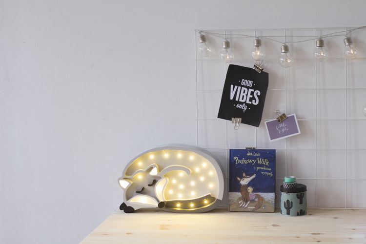 Little Lights, Natlampe til børneværelset, Ulv