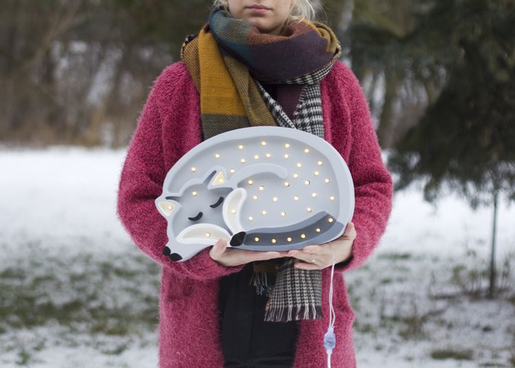 Little Lights, Natlampe til børneværelset, Ulv - Billede 4