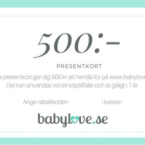 Gavekort 500 kr