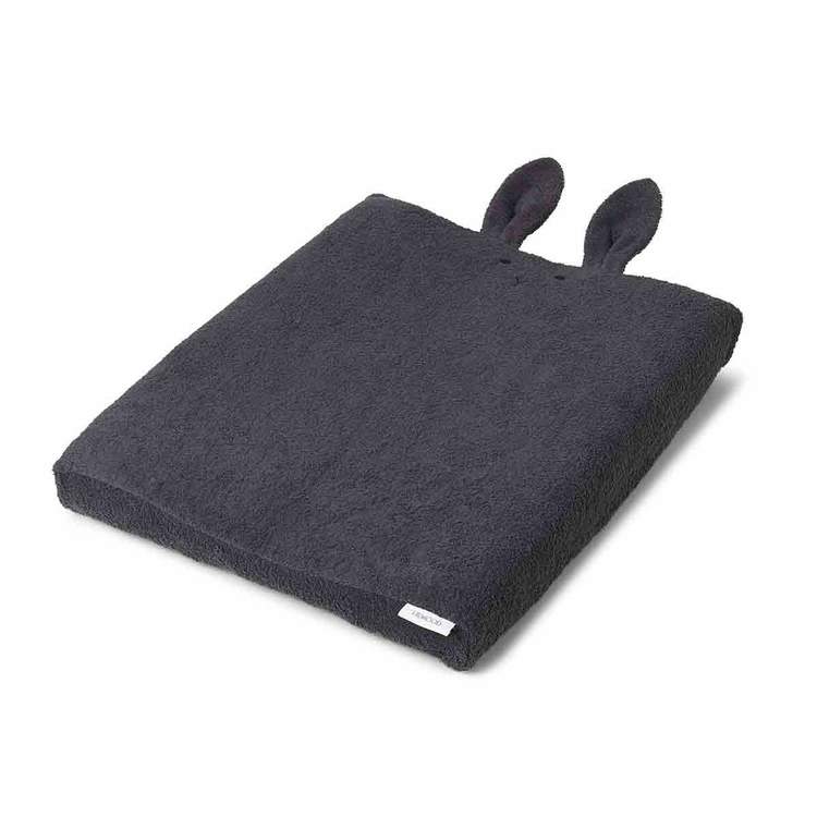 Liewood Egon puslepude betræk, Rabbit dark grey