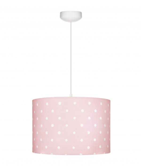 Lamps&Company, Loftlampe til børneværelset, Lovely dots pink