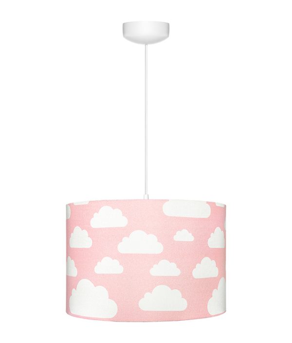 Lamps&Company, Lyserød loftlampe til børneværelset, sky