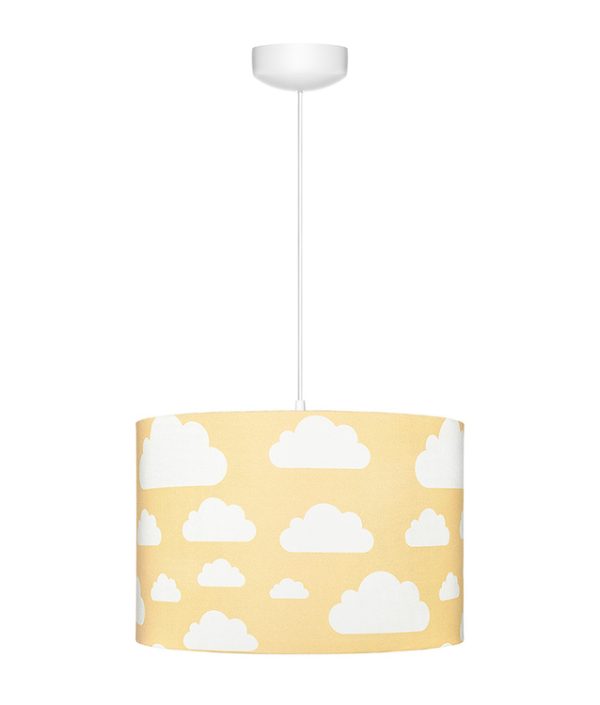 Lamps&Company, Sennepsgul loftlampe til børneværelset, sky