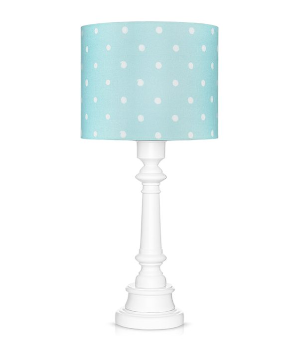 Lamps&Company, Bordlampe til børneværelset, dots mint