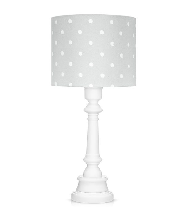 Lamps&Company, Bordlampe til børneværelset, dots grey