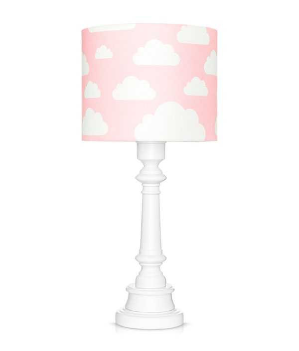 Lamps&Company, Bordlampe til børneværelset, lyserød sky