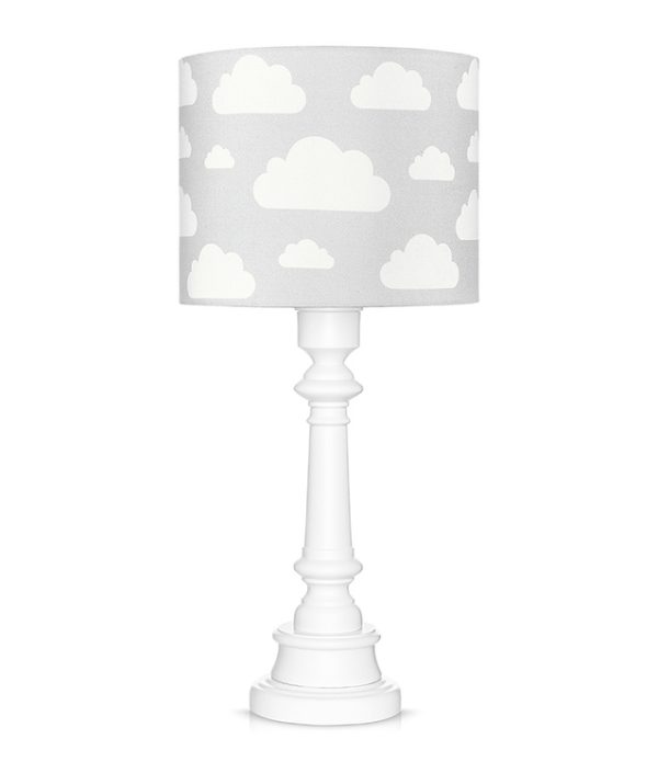 Lamps&Company, Bordlampe til børneværelset, grå sky