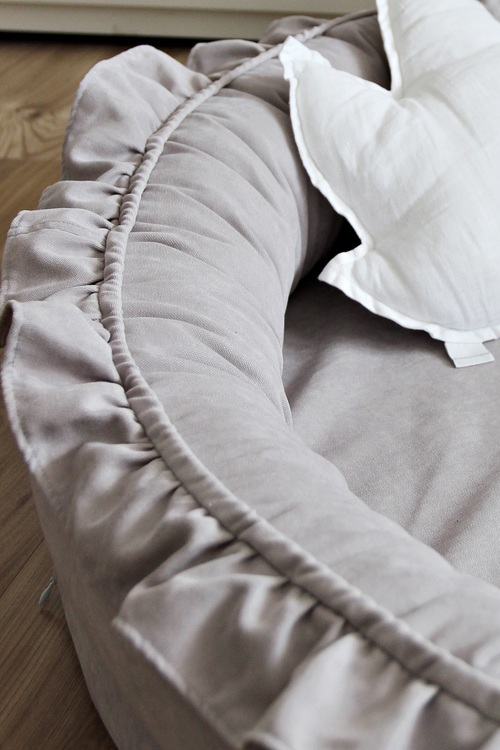 Cotton&Sweets, lysegrå junior nest basic - Billede 3