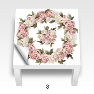 Pioner klistermærke til Ikea Lack sidebord