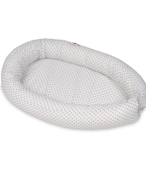 Babylove, Babynest hvid/grå