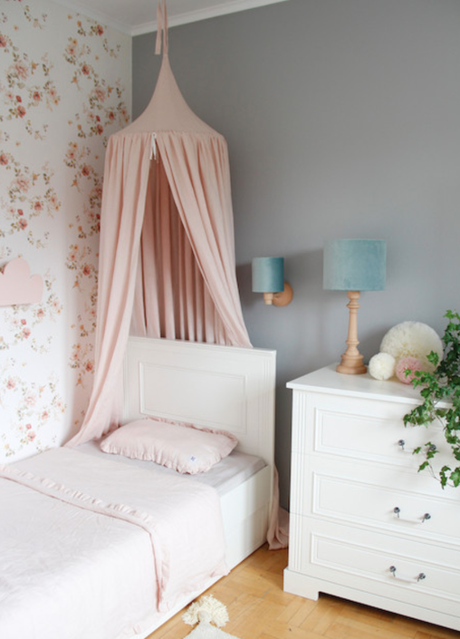 Lamps&Company, Bordlampe til børneværelset, mint fløjl