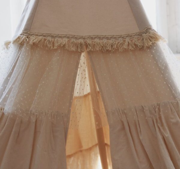 Moi Mili, tipitelt med flæser Shabby Chick