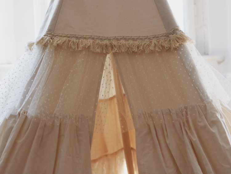 Moi Mili, tipitelt med flæser Shabby Chick - Billede 2