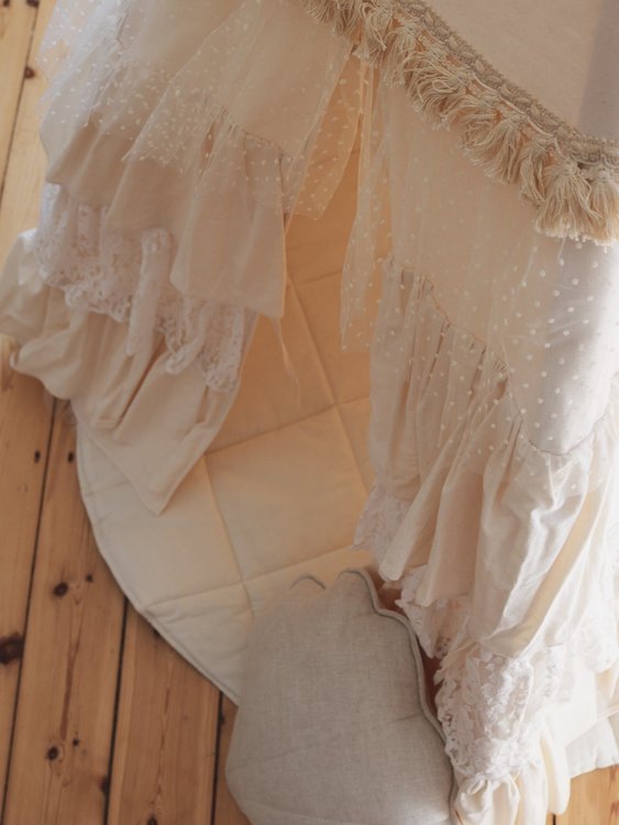 Moi Mili, tipitelt med flæser Shabby Chick - Billede 3