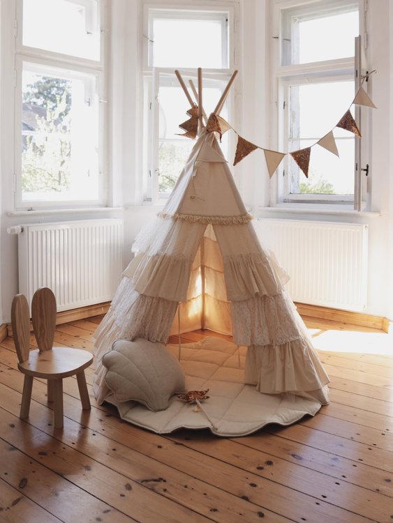 Moi Mili, tipitelt med flæser Shabby Chick - Billede 5