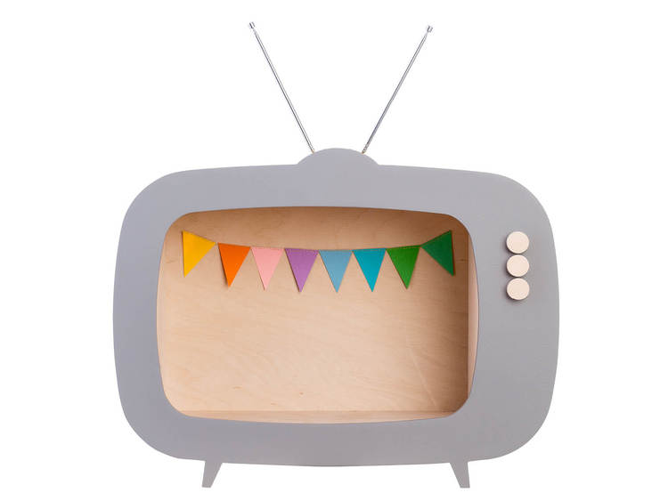 Up Warsaw, tv-hylde, dusty grey