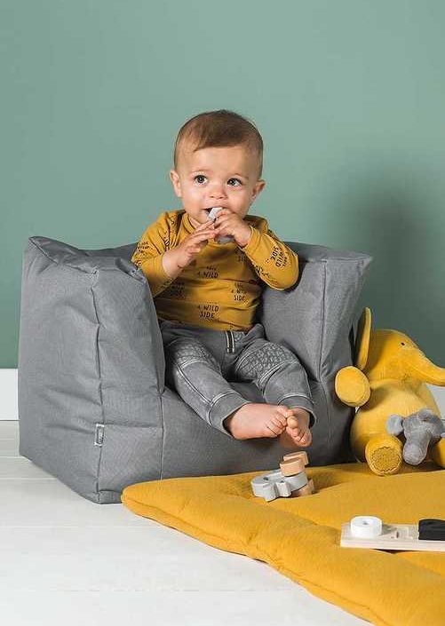 Jollein, Sofa Beanbag lænestol, storm grey