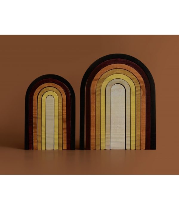 Minmin Copenhagen, mini regnbue earthy