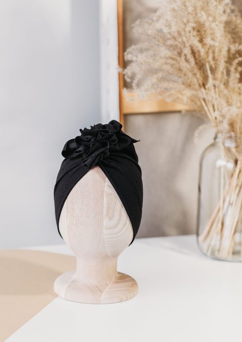 Looks by Luks turban/hue, Organic black