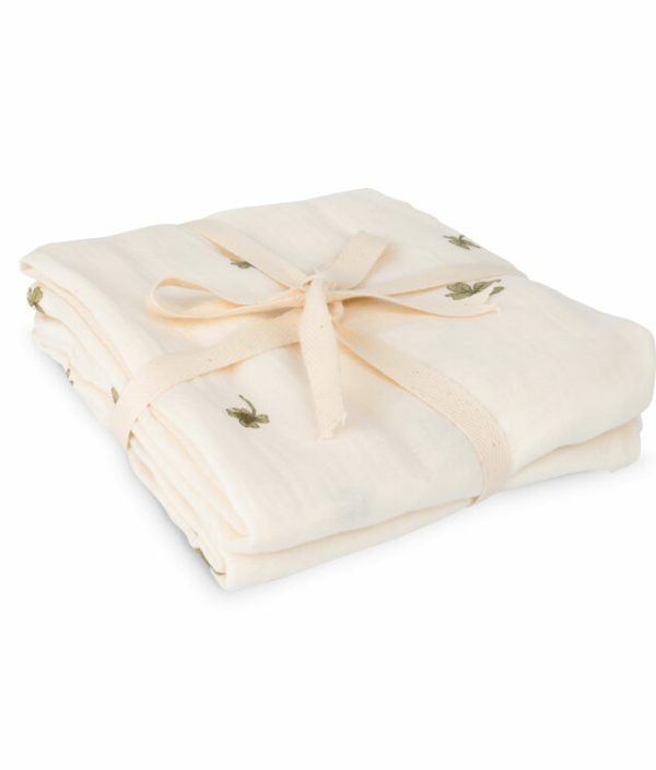Det er min, muslinfilt 2-pack, clover meadow