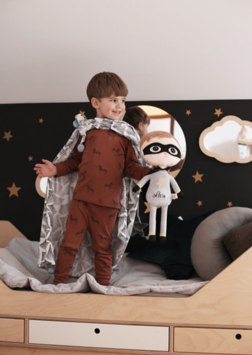 Superboy, stor dukke med navn