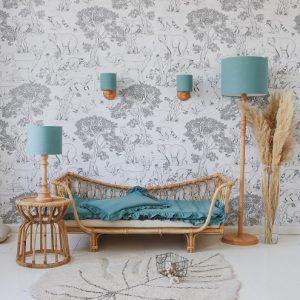 Lamps&Company, Væglampe blå linned
