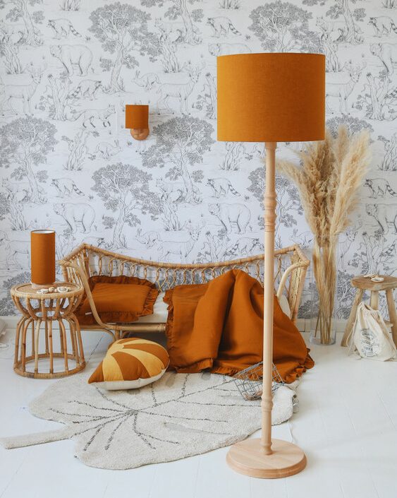 Lamps&Company, Gulvlampe sennep linned