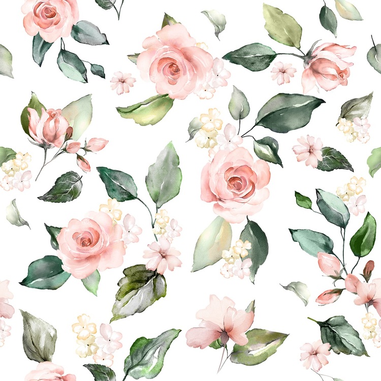 Dekorillo, tapet Rose meadow