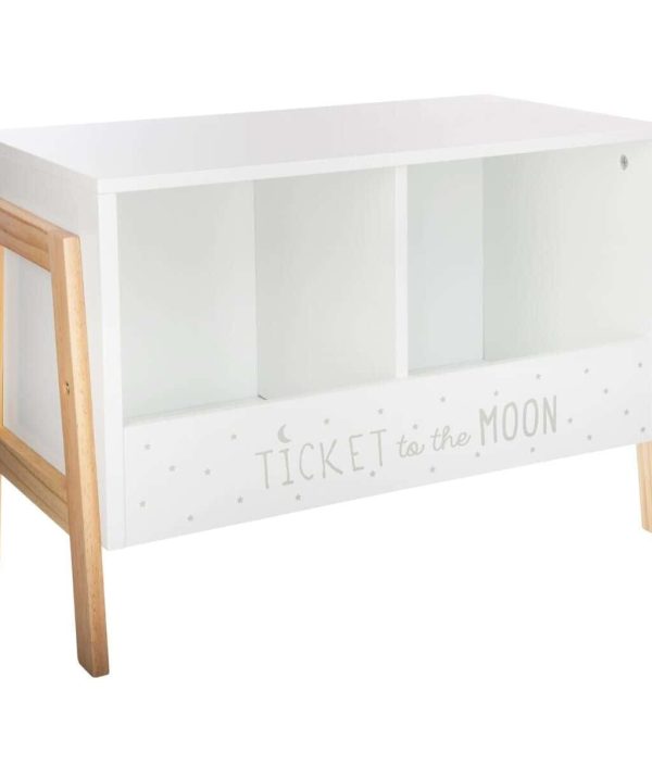 Hvid bogreol, Ticket to the moon