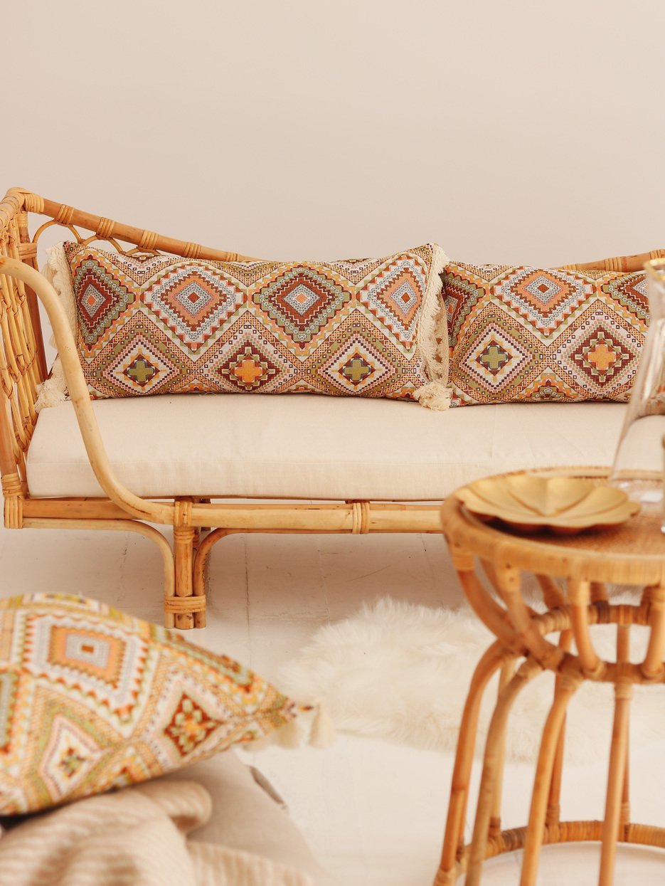 Moi Mili, pude med frynser, Boho gold - Billede 4
