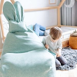 The Brooklyn Kids, Funny Bunny Bean bag, grøn