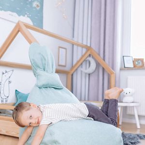 The Brooklyn Kids, Funny Bunny Bean bag, blå