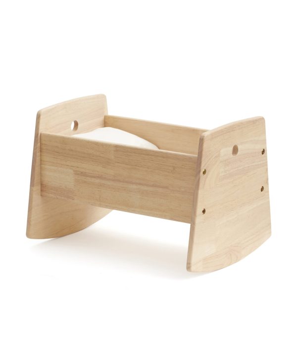 Kid's Concept, Dukkevugge med sengesæt natur
