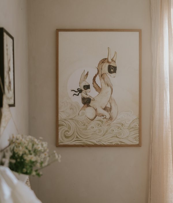 Mrs Mighetto, plakat Sixtens drage