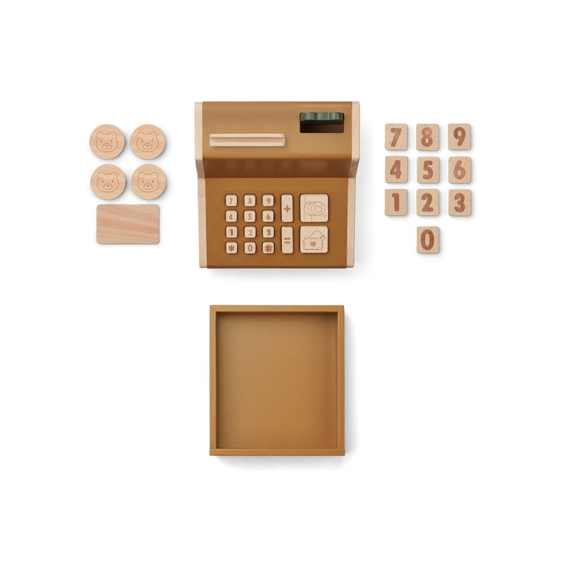 Liewood, Buck kasseapparat, Golden caramel multi mix - Billede 2