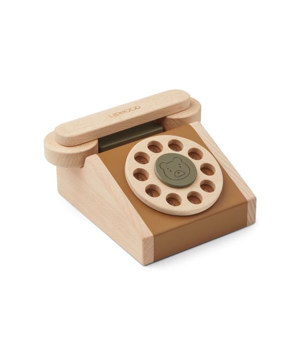 Liewood, Selma klassisk telefon, Golden caramel multi mix