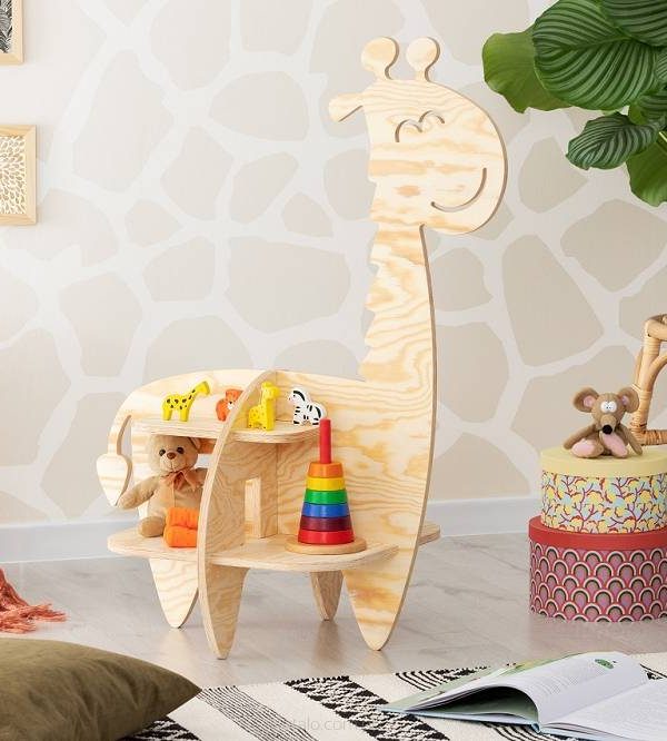 Babylove, gulvbogreol til børneværelset, Giraf