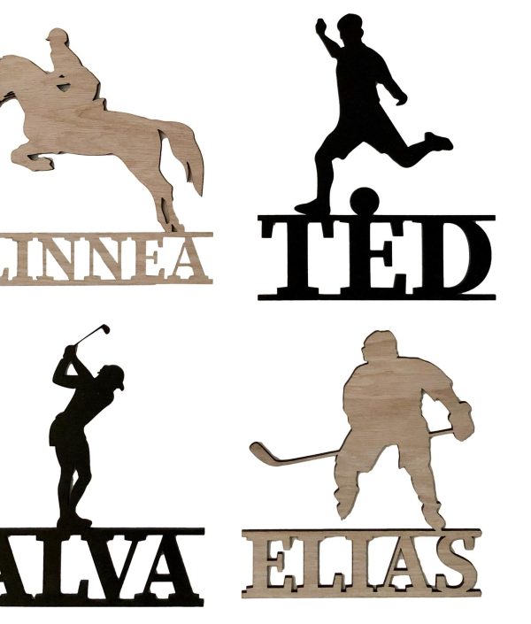 Personlig sportsskilt