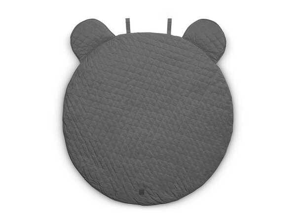 Jollein, legetæppe teddy storm grey