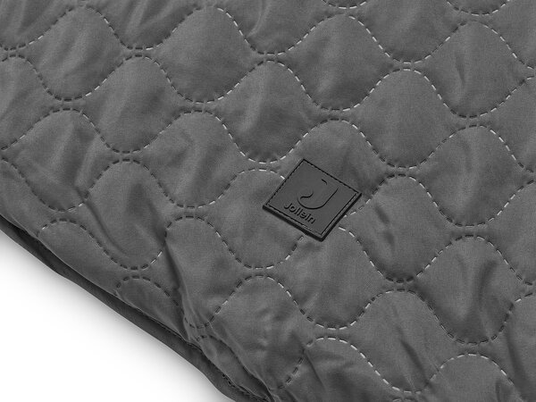 Jollein, legetæppe teddy storm grey